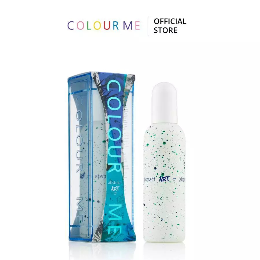 nước hoa nam colour me abstract art edp hương gỗ thảo mộc nam tính, mạnh mẽ, tươi mát