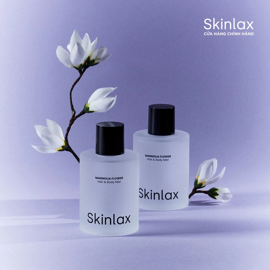 nước hoa tóc & cơ thể hương hoa mộc lan magnolia flower hair & body mist skinlax